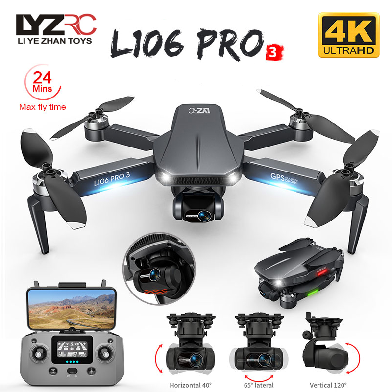 L106 Pro 3 Drohne 5G WIFI FPV  – Drone Gimbal Bewertung und Preis